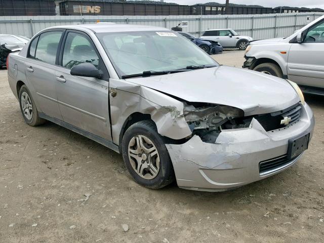 1G1ZS51F36F107169 - 2006 CHEVROLET MALIBU LS 银色 照片 1