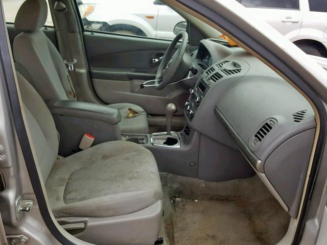 1G1ZS51F36F107169 - 2006 CHEVROLET MALIBU LS 银色 照片 5