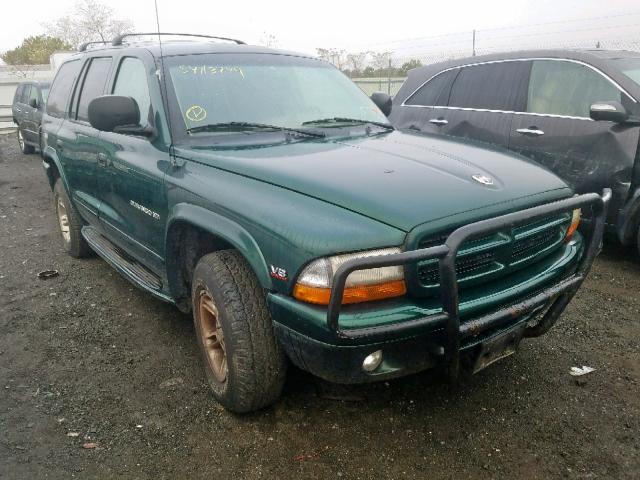 1B4HS28YXXF694610 - 1999 DODGE DURANGO GREEN photo 1