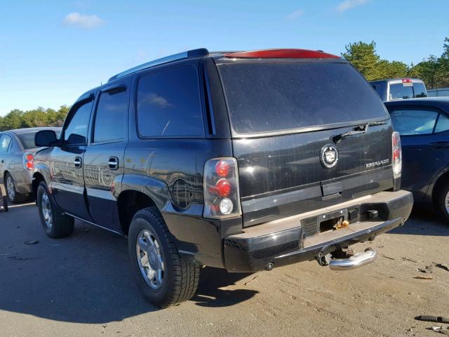 1GYEK63N73R159926 - 2003 CADILLAC ESCALADE L BLACK photo 3