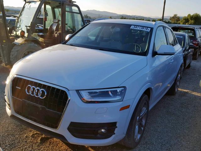 WA1GFCFS4FR005403 - 2015 AUDI Q3 PRESTIG WHITE photo 2