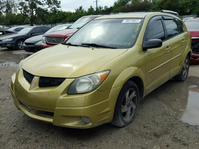 5Y2SL64883Z431902 - 2003 PONTIAC VIBE GREEN photo 2