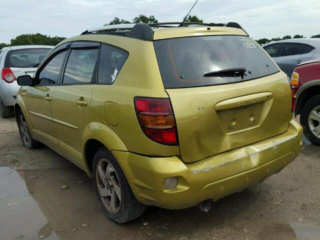 5Y2SL64883Z431902 - 2003 PONTIAC VIBE GREEN photo 3