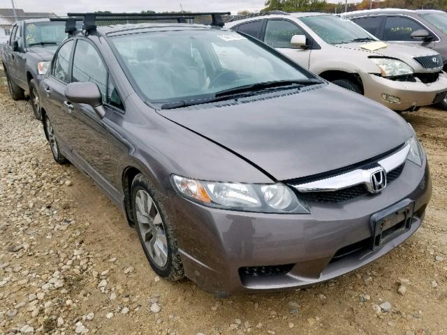 19XFA16909E033040 - 2009 HONDA CIVIC EXL 棕色 照片 1