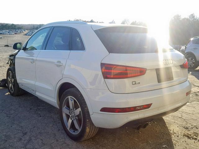 WA1BFCFSXFR006243 - 2015 AUDI Q3 PREMIUM WHITE photo 3