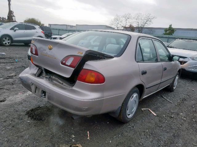 2T1BR12E0YC357192 - 2000 TOYOTA COROLLA VE TAN photo 4