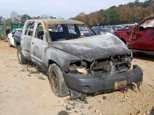 1D7HE28K77S117729 - 2007 DODGE DAKOTA QUA BURN photo 1