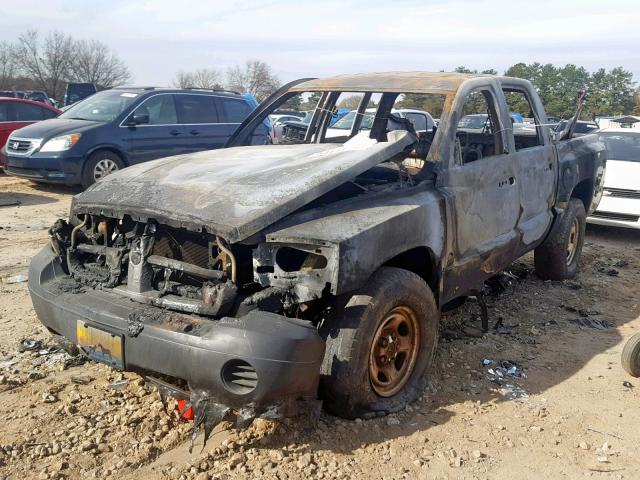 1D7HE28K77S117729 - 2007 DODGE DAKOTA QUA BURN photo 2