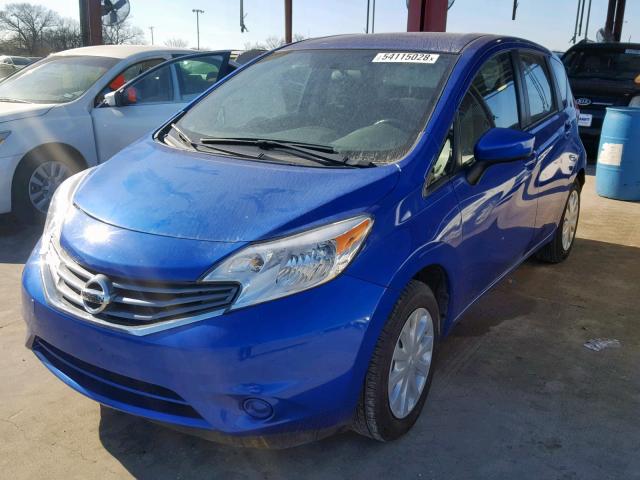 3N1CE2CPXGL365420 - 2016 NISSAN VERSA NOTE BLUE photo 2