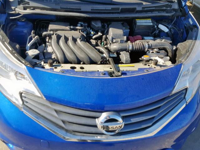 3N1CE2CPXGL365420 - 2016 NISSAN VERSA NOTE BLUE photo 7