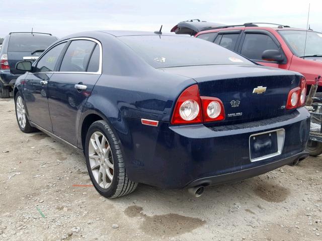 1G1ZK57749F176571 - 2009 CHEVROLET MALIBU LTZ BLUE photo 3