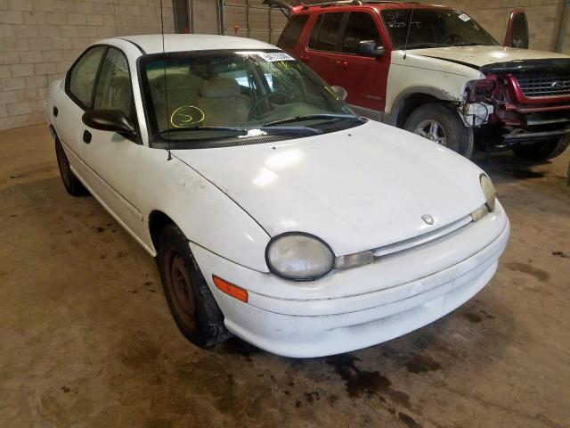 1B3ES47C7WD553643 - 1998 DODGE NEON HIGHL WHITE photo 1