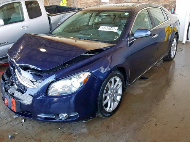 1G1ZE5E72BF275275 - 2011 CHEVROLET MALIBU LTZ ლურჯი ფოტო 2