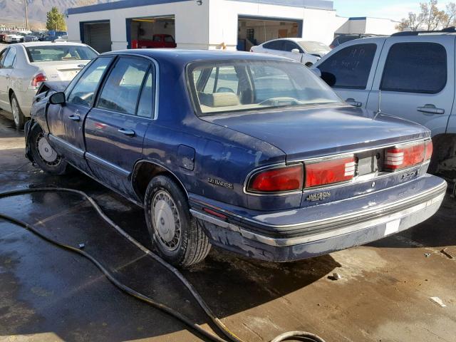 1G4HP52L0SH549684 - 1995 BUICK LESABRE CU BLUE photo 3