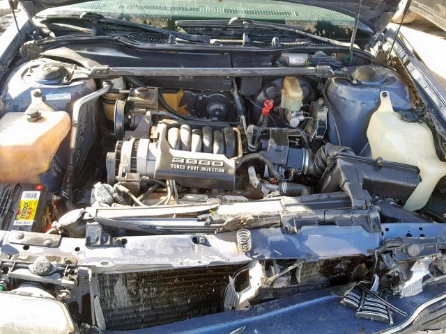 1G4HP52L0SH549684 - 1995 BUICK LESABRE CU BLUE photo 7