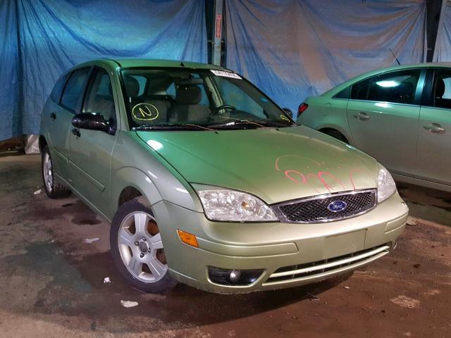 1FAHP37N07W193300 - 2007 FORD FOCUS ZX5 GREEN photo 1