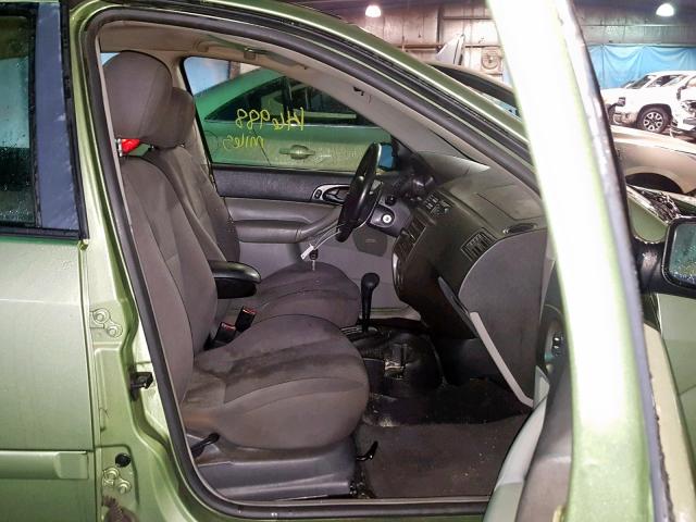 1FAHP37N07W193300 - 2007 FORD FOCUS ZX5 GREEN photo 5