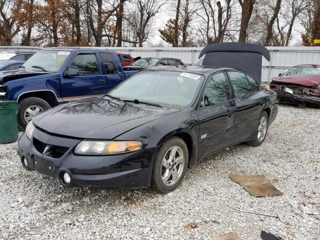 1G2HZ541924146471 - 2002 PONTIAC BONNEVILLE BLACK photo 2