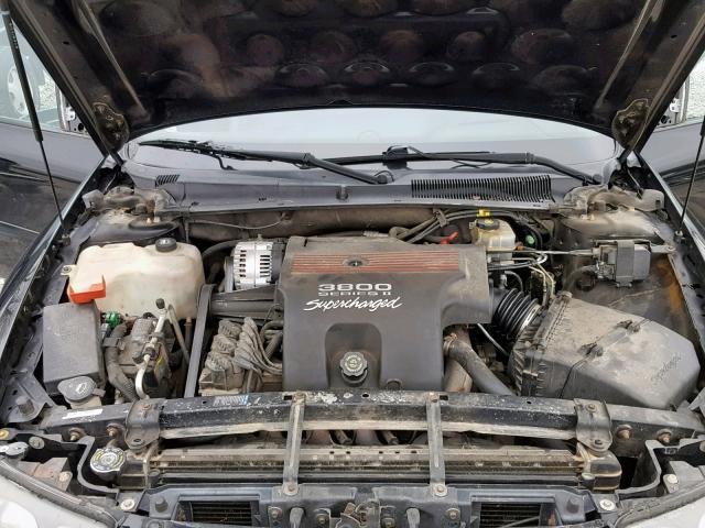 1G2HZ541924146471 - 2002 PONTIAC BONNEVILLE BLACK photo 7