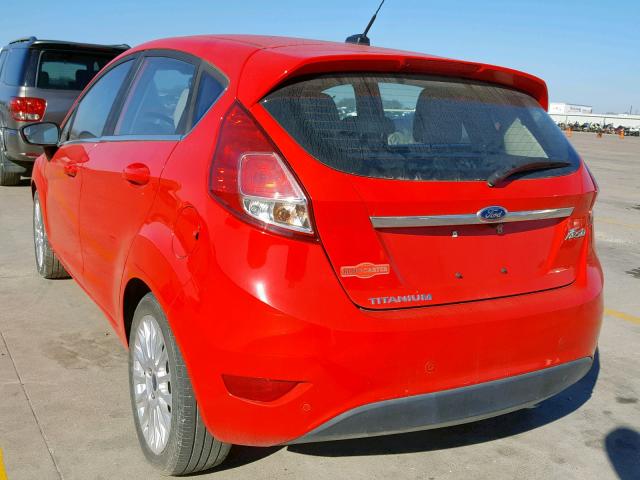 3FADP4FJ8FM209387 - 2015 FORD FIESTA TIT RED photo 3