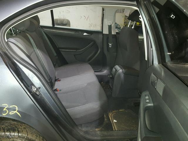 3VW2K7AJ9DM370754 - 2013 VOLKSWAGEN JETTA BASE 灰色 照片 6