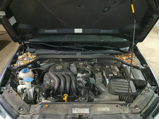 3VW2K7AJ9DM370754 - 2013 VOLKSWAGEN JETTA BASE 灰色 照片 7