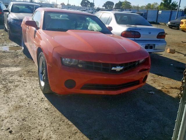 2G1FA1E3XC9126109 - 2012 CHEVROLET CAMARO LS ORANGE photo 1