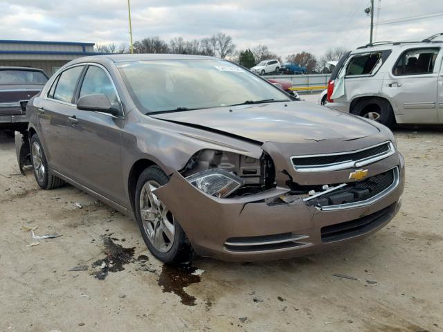 1G1ZC5EB5AF212504 - 2010 CHEVROLET MALIBU 1LT SILVER photo 1