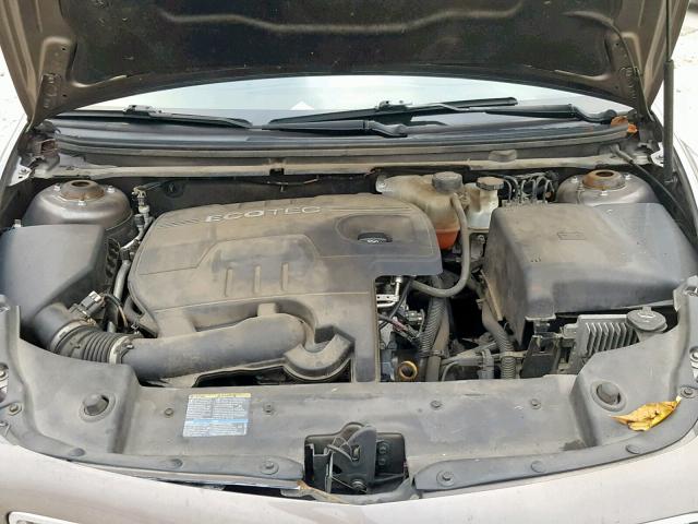 1G1ZC5EB5AF212504 - 2010 CHEVROLET MALIBU 1LT SILVER photo 7