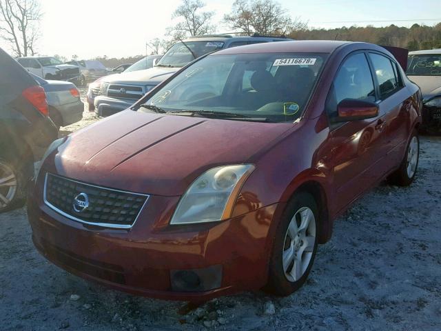 3N1AB61E97L655561 - 2007 NISSAN SENTRA 2.0 RED photo 2