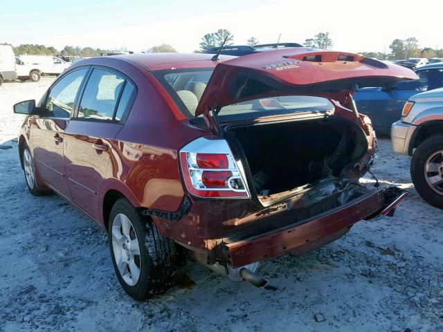 3N1AB61E97L655561 - 2007 NISSAN SENTRA 2.0 RED photo 3