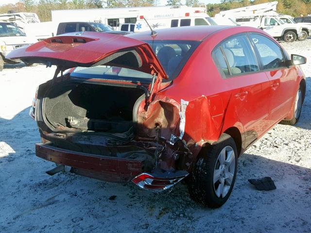 3N1AB61E97L655561 - 2007 NISSAN SENTRA 2.0 RED photo 4