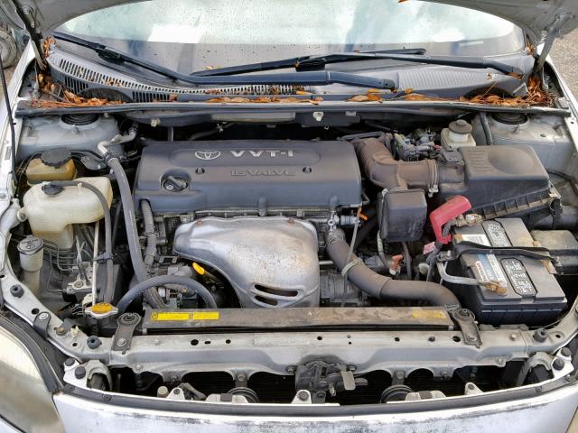 JTKDE177450032073 - 2005 TOYOTA SCION TC 银色 照片 7