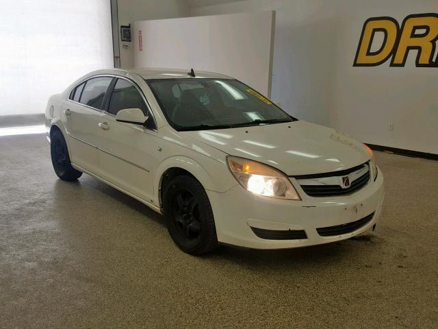 1G8ZS57B48F269255 - 2008 SATURN AURA XE WHITE photo 1