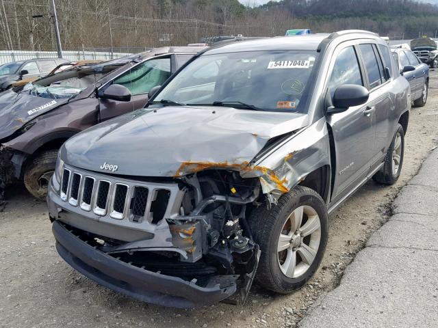 1C4NJDBB7ED566438 - 2014 JEEP COMPASS SP 灰色 照片 2