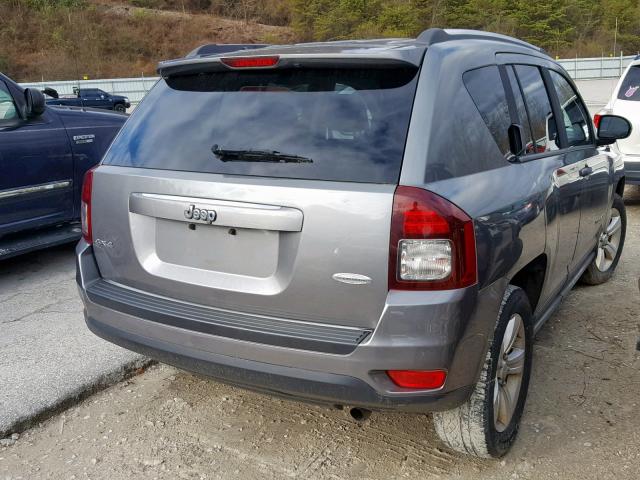 1C4NJDBB7ED566438 - 2014 JEEP COMPASS SP 灰色 照片 4