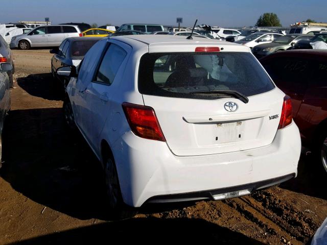 VNKKTUD36GA061635 - 2016 TOYOTA YARIS L WHITE photo 3