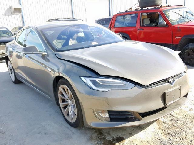 5YJSA1E27GF156182 - 2016 TESLA MODEL S GOLD photo 1