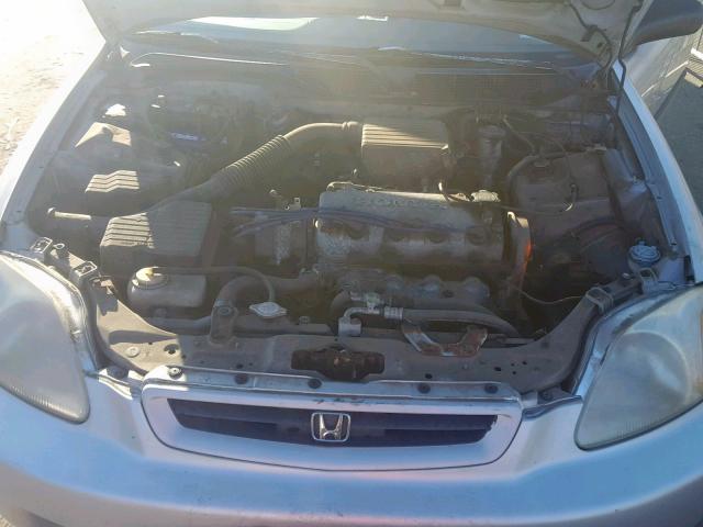 2HGEJ6346TH118348 - 1996 HONDA CIVIC DX SILVER photo 7