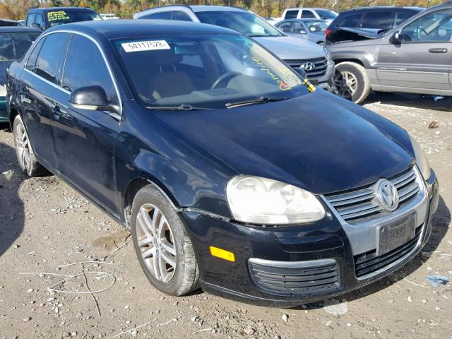 3VWRF71K76M787269 - 2006 VOLKSWAGEN JETTA 2.5 BLACK photo 1