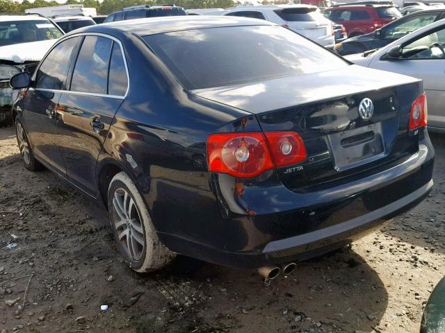 3VWRF71K76M787269 - 2006 VOLKSWAGEN JETTA 2.5 BLACK photo 3