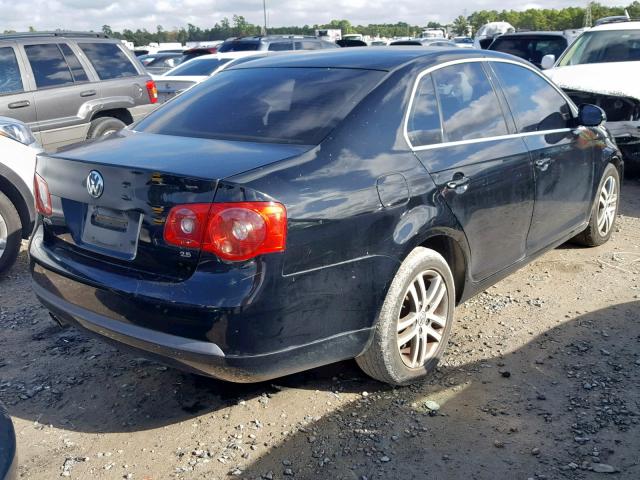 3VWRF71K76M787269 - 2006 VOLKSWAGEN JETTA 2.5 BLACK photo 4