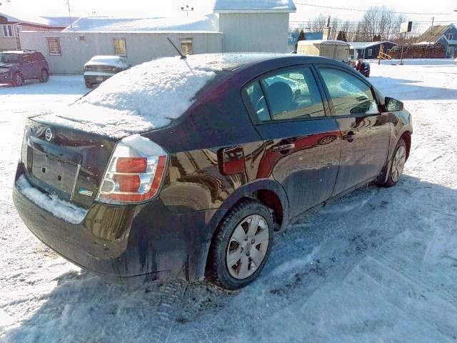 3N1AB61E99L615225 - 2009 NISSAN SENTRA 2.0 BLACK photo 4