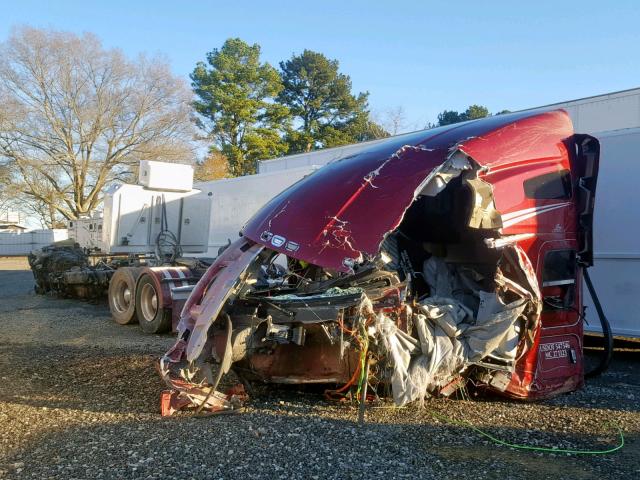 1XKYDP9X2GJ498730 - 2016 KENWORTH CONSTRUCTI BURGUNDY photo 1