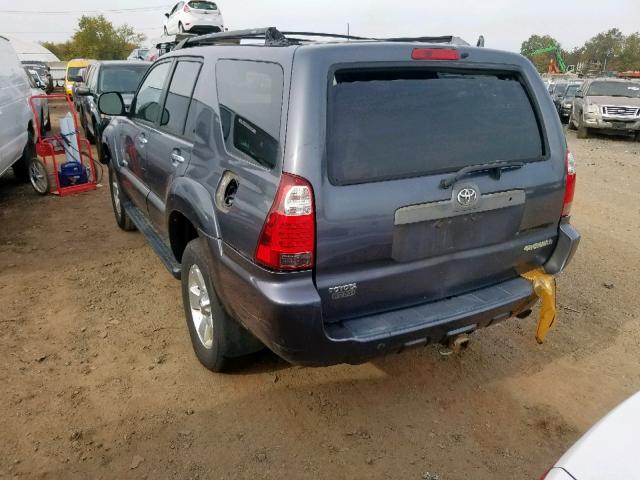 JTEBU14R660095017 - 2006 TOYOTA 4RUNNER SR GRAY photo 3