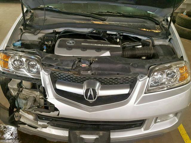 2HNYD18846H518621 - 2006 ACURA MDX TOURIN SILVER photo 7