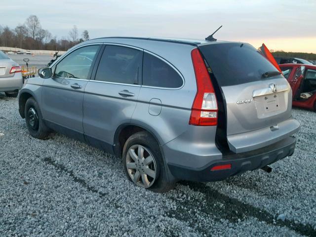 JHLRE38767C051686 - 2007 HONDA CR-V EXL SILVER photo 3