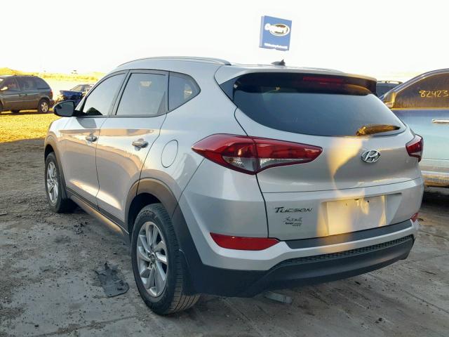 KM8J33A45GU231361 - 2016 HYUNDAI TUCSON LIM SILVER photo 3