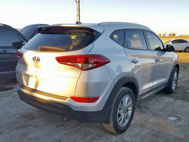 KM8J33A45GU231361 - 2016 HYUNDAI TUCSON LIM SILVER photo 4