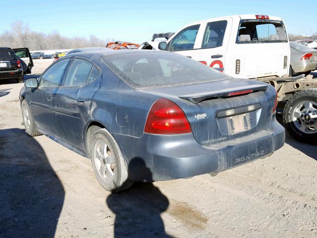 2G2WP552361230601 - 2006 PONTIAC GRAND PRIX ნაცრისფერი ფოტო 3